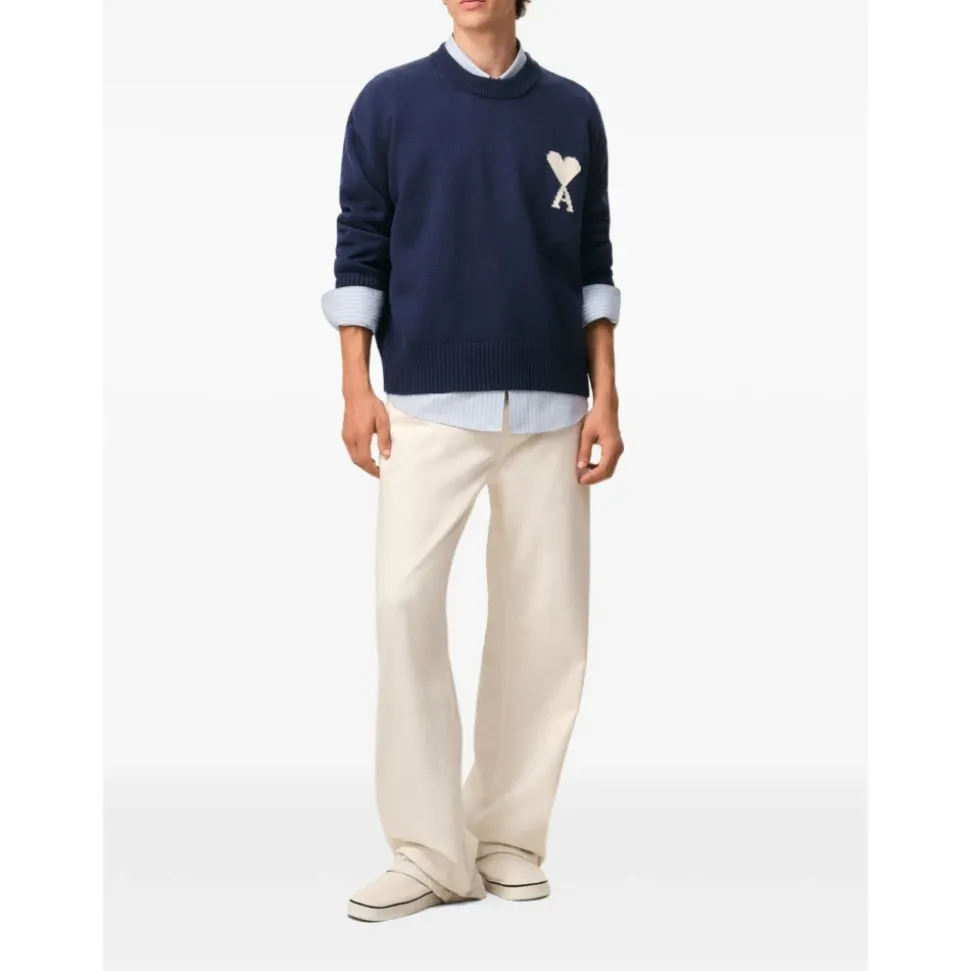 Ami De Coeur Crewneck Genser