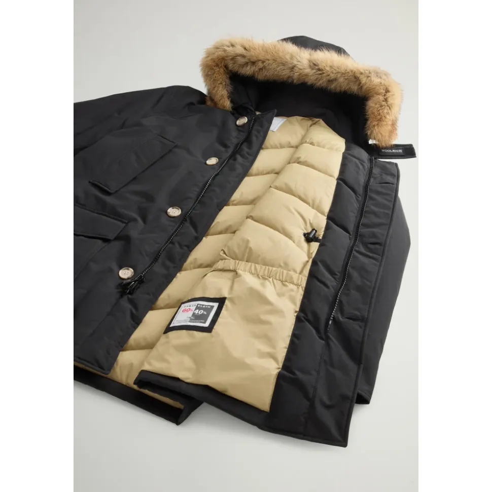 Arctic Parkas med Avtakbar Pelskant