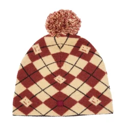 Argyle Face Beanie Lue
