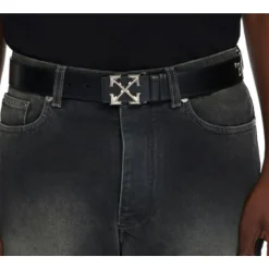 Arrow Quote Leather Belt