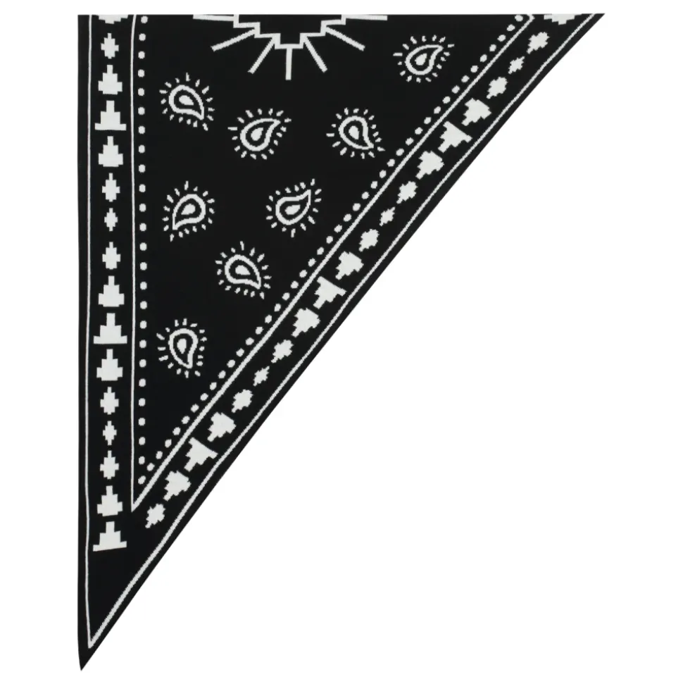 Bandana Wool Blend Scarf