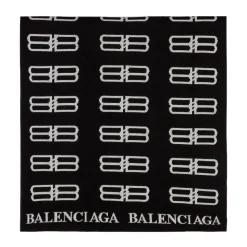 BB Monogram Logo Blanket Scarf