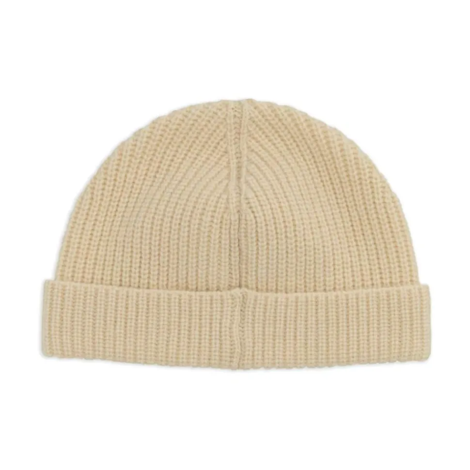 Beige Cashmere VLogo Cap