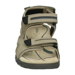 Beige Lær Sandaler