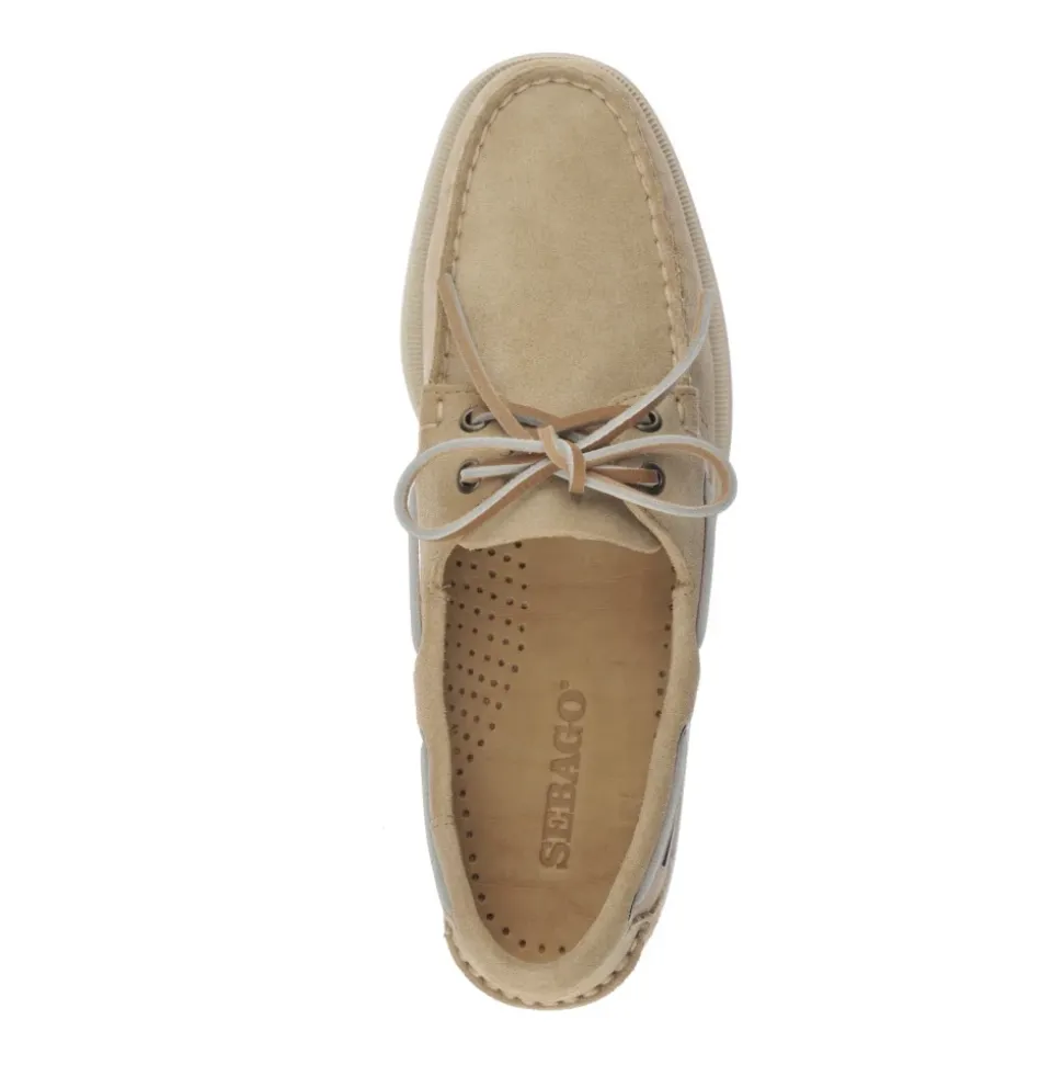 Beige Portland Mokkasiner Kamel Sko