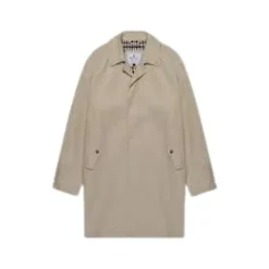 Beige Trench Coat med ikoniske detaljer