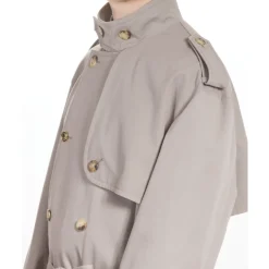 Beige Vanntett Dobbeltspent Kåpe