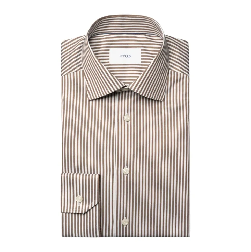 Bengal Striped Signature Twill Skjorte