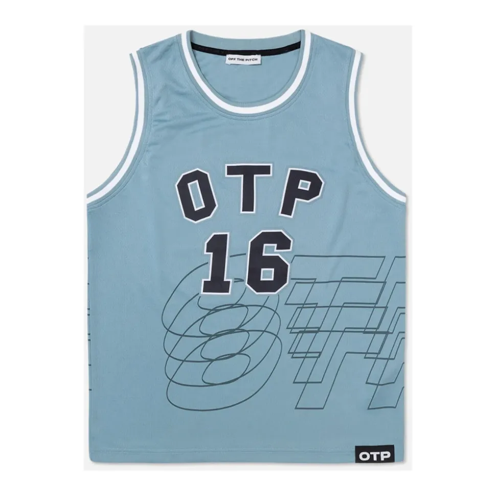 Blå Basketball Sommer Sett Menn