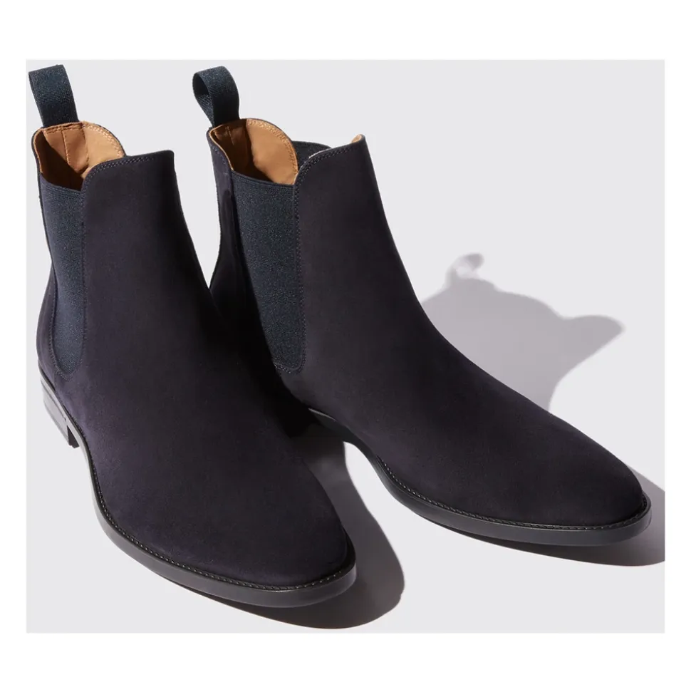 Blå Chelsea Boots