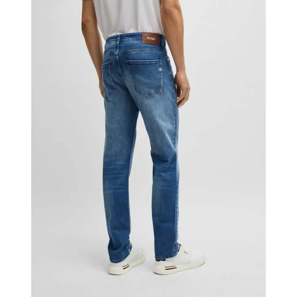 Blå Delaware Cashmere-Touch Jeans