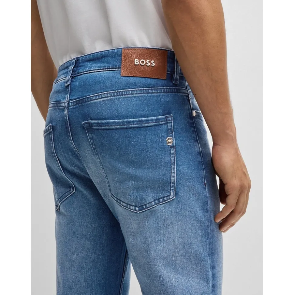Blå Delaware Cashmere-Touch Jeans