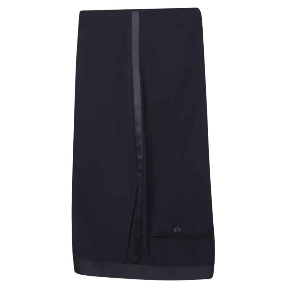 Blå dress til menn Elegant design