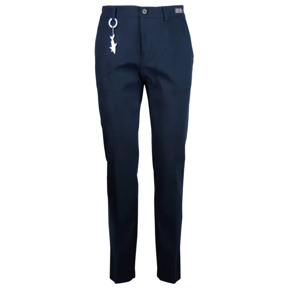 Blå genser, Chino Fit, Regular Zip