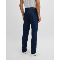 Blå Maine Straight Fit Jeans