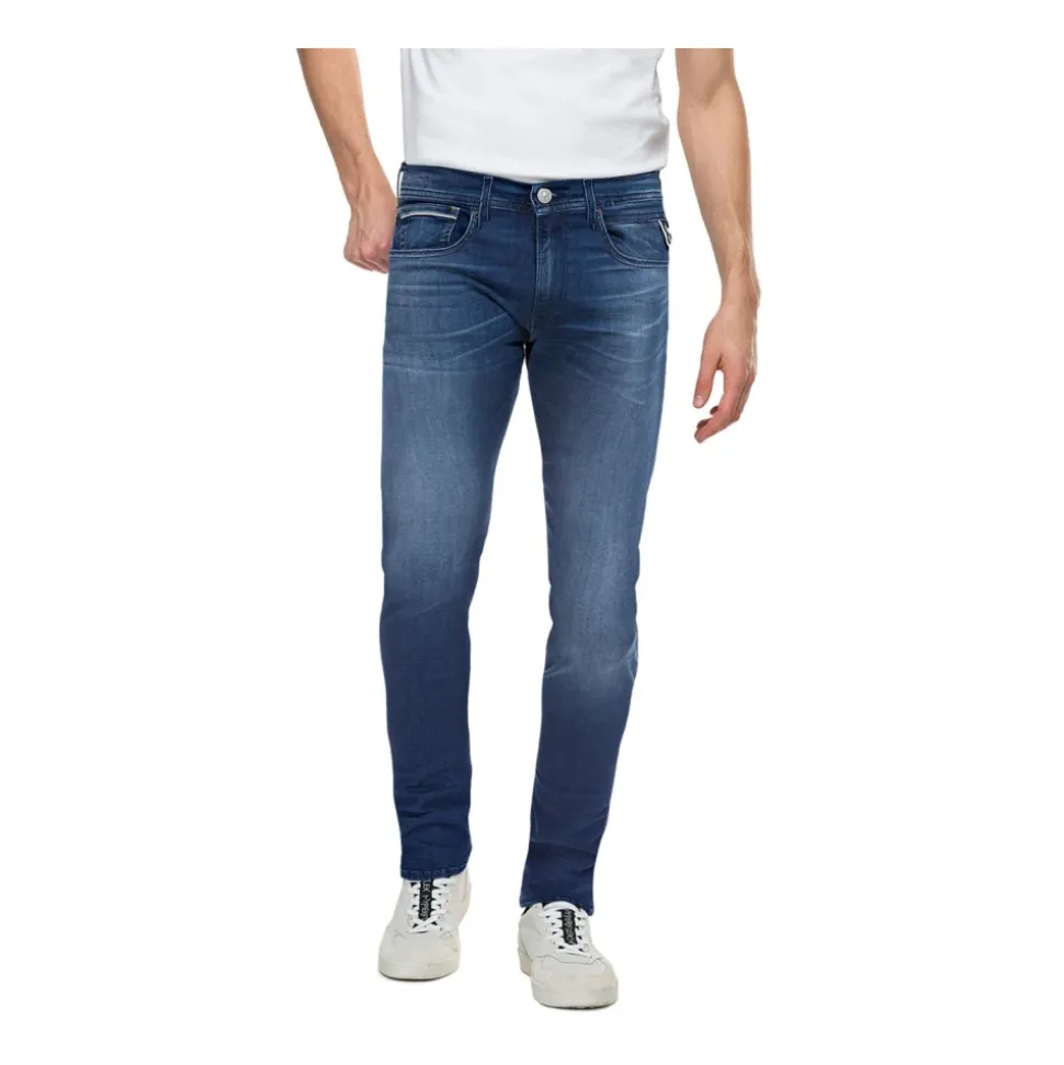 Blå Replay Grover Pants Bukser
