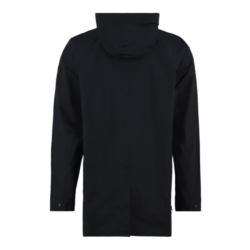 Blå Sammenleggbar Trenchcoat