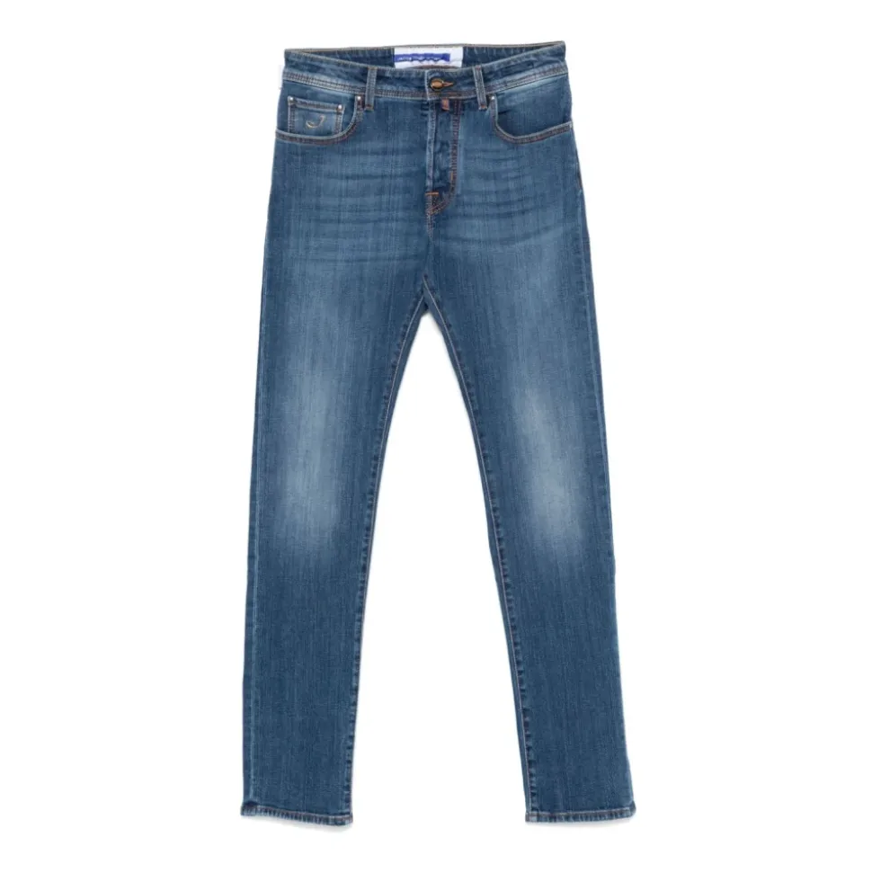 Blå Slim Fit Jeans