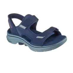 Blå Slip-On Sandaler med Justerbare Stropper