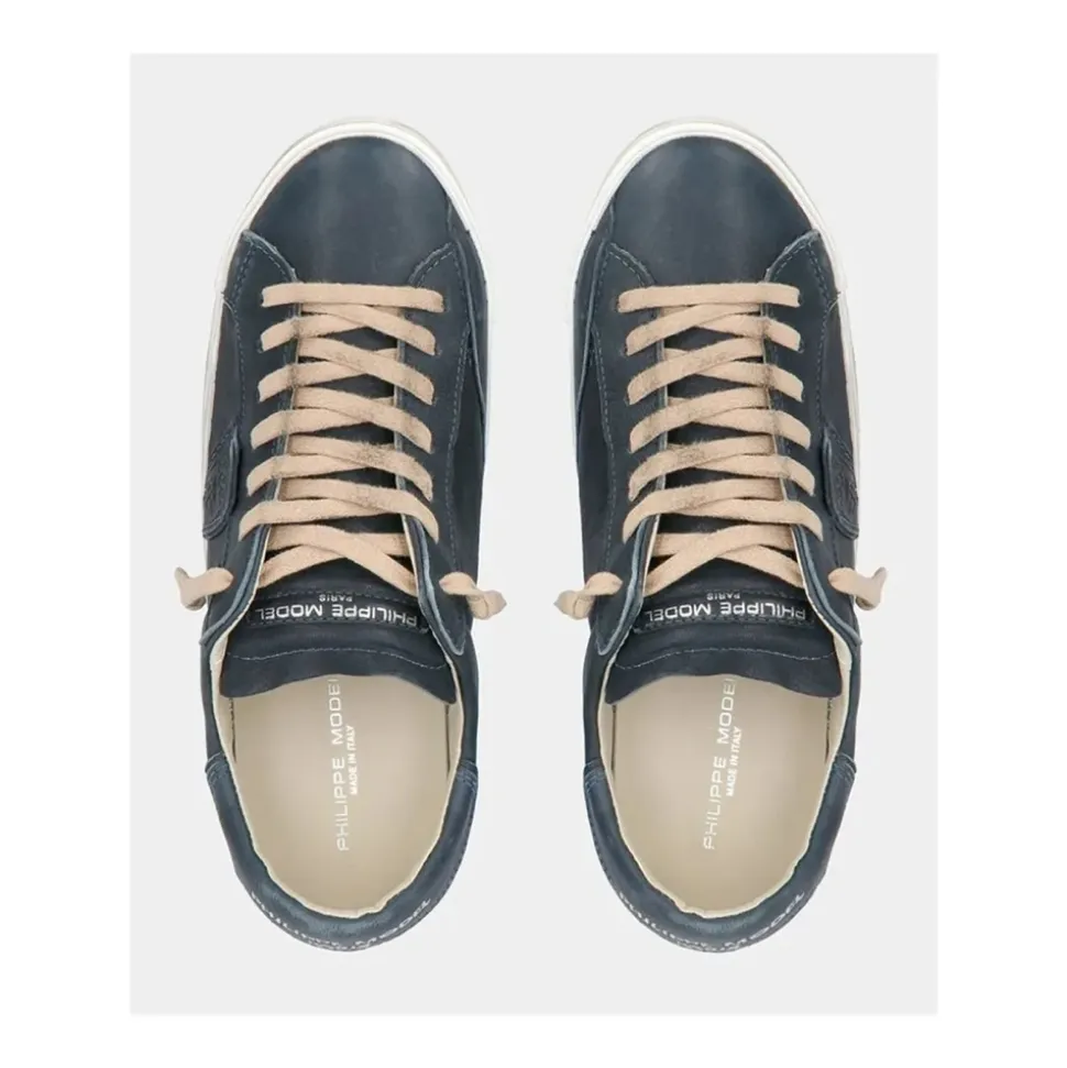 Blå Sneakers for Menn