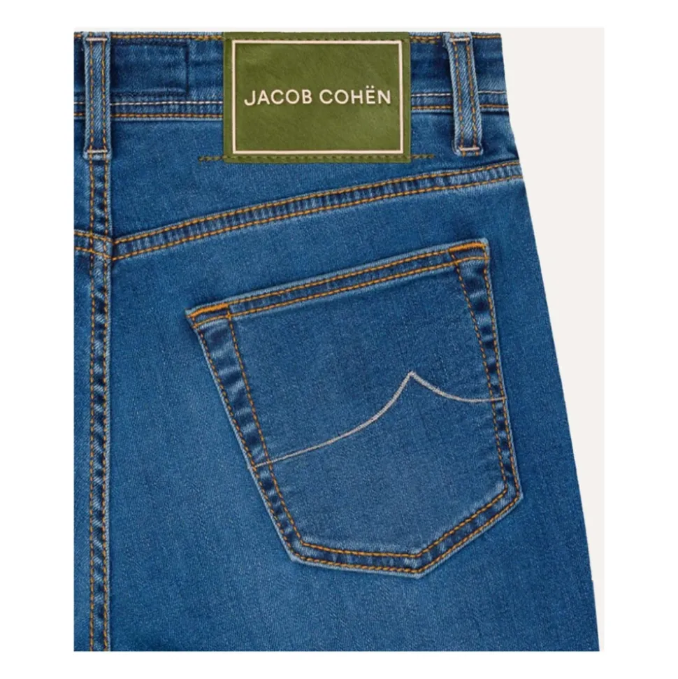 Blue Nick Slim Fit 5-Pocket Jeans