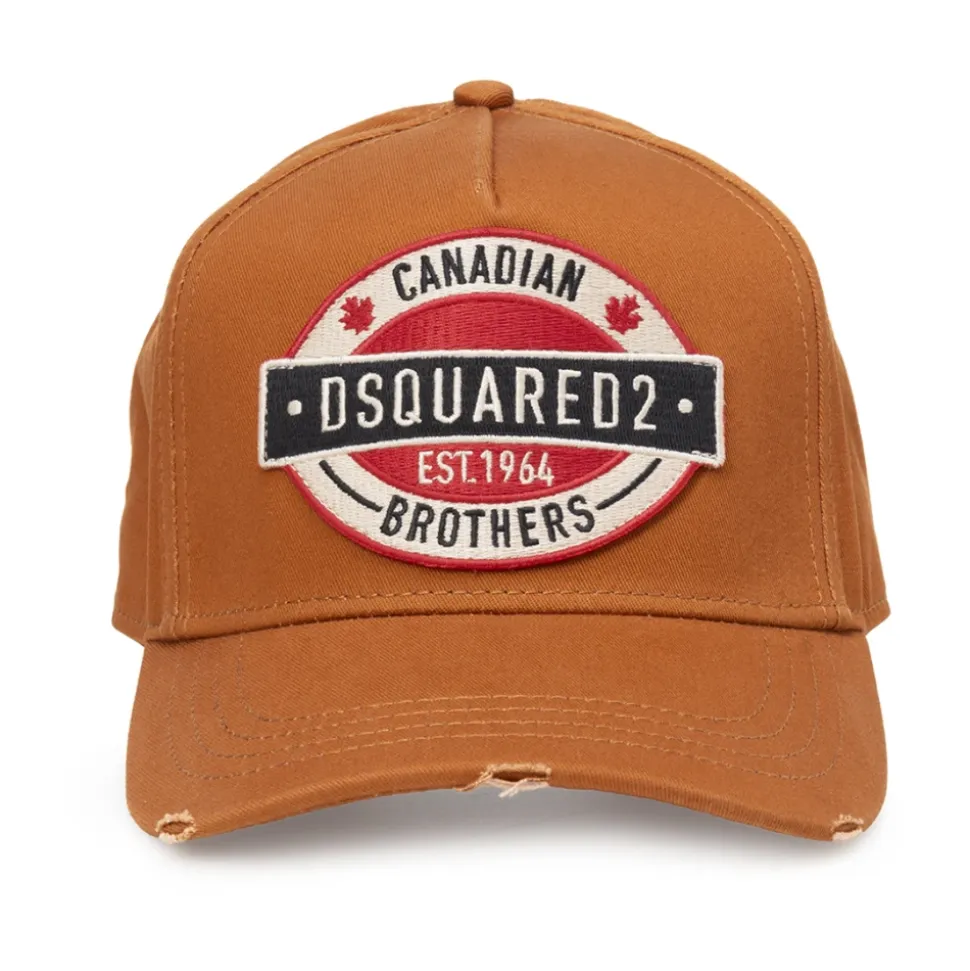 Bomull Baseball Cap med Logo Patch