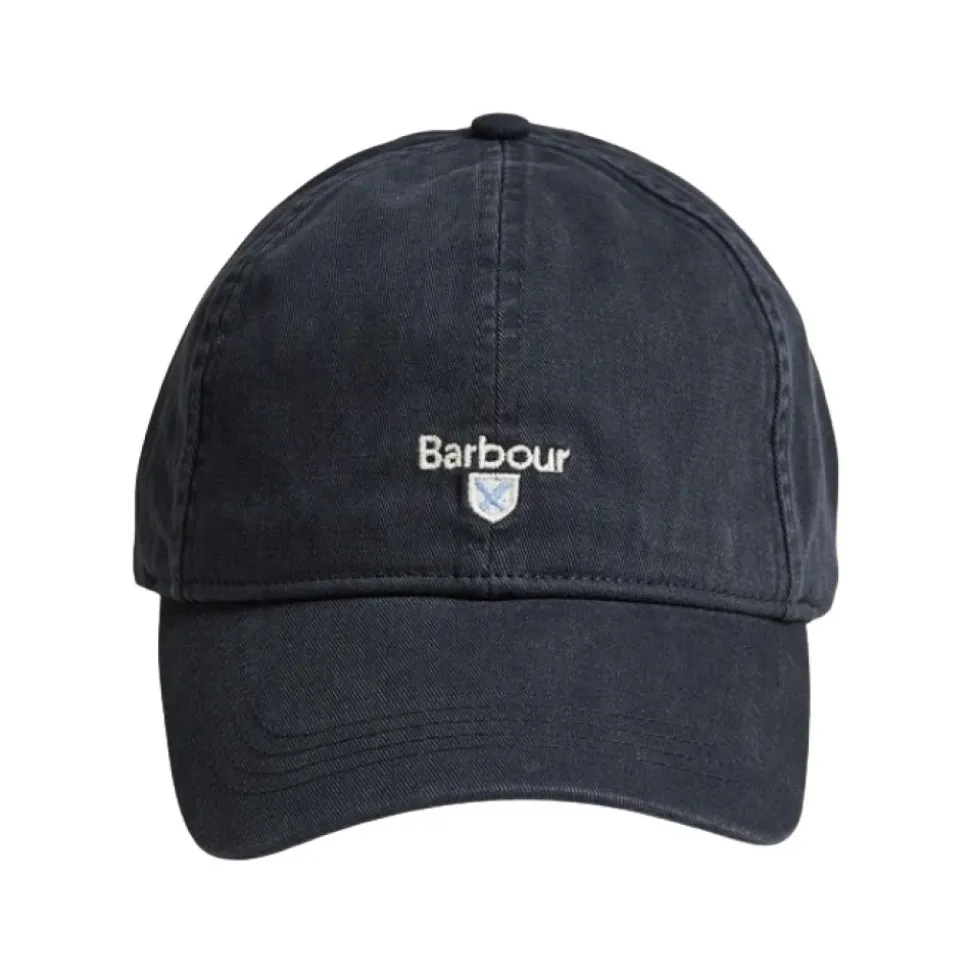 Bomulls Caps med Brodert Logo