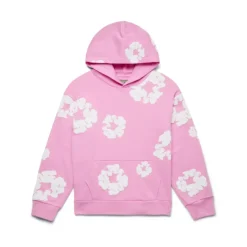 Bomullskrans Rosa Sweatshirt