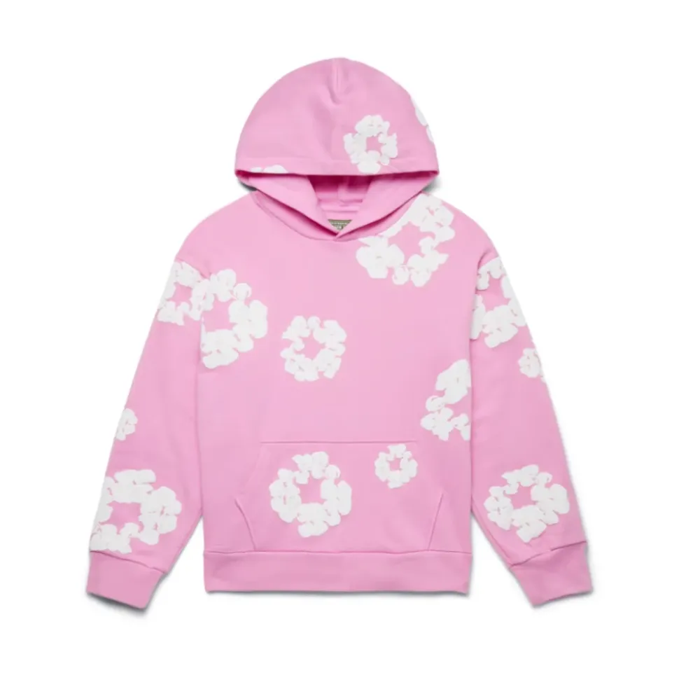 Bomullskrans Rosa Sweatshirt