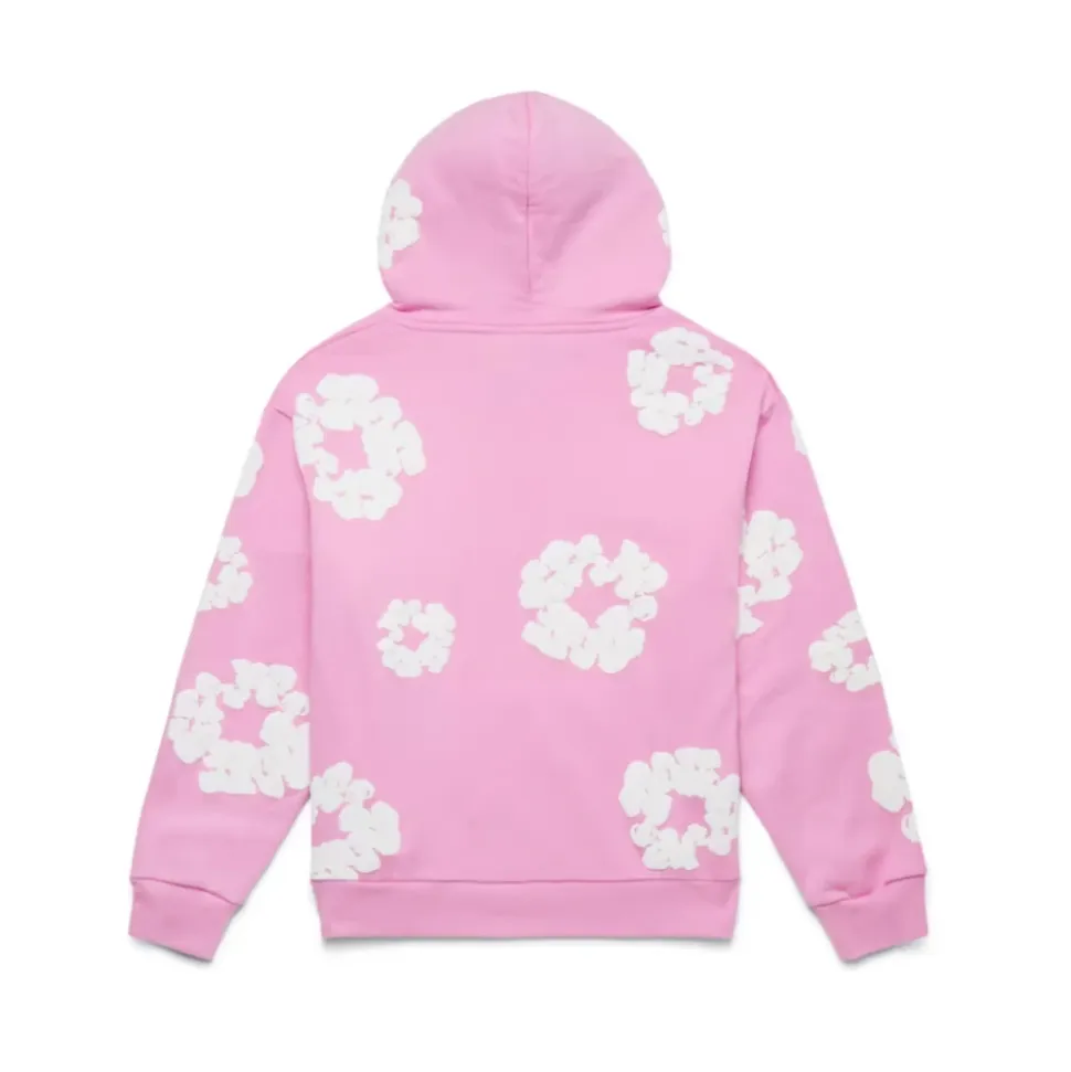 Bomullskrans Rosa Sweatshirt