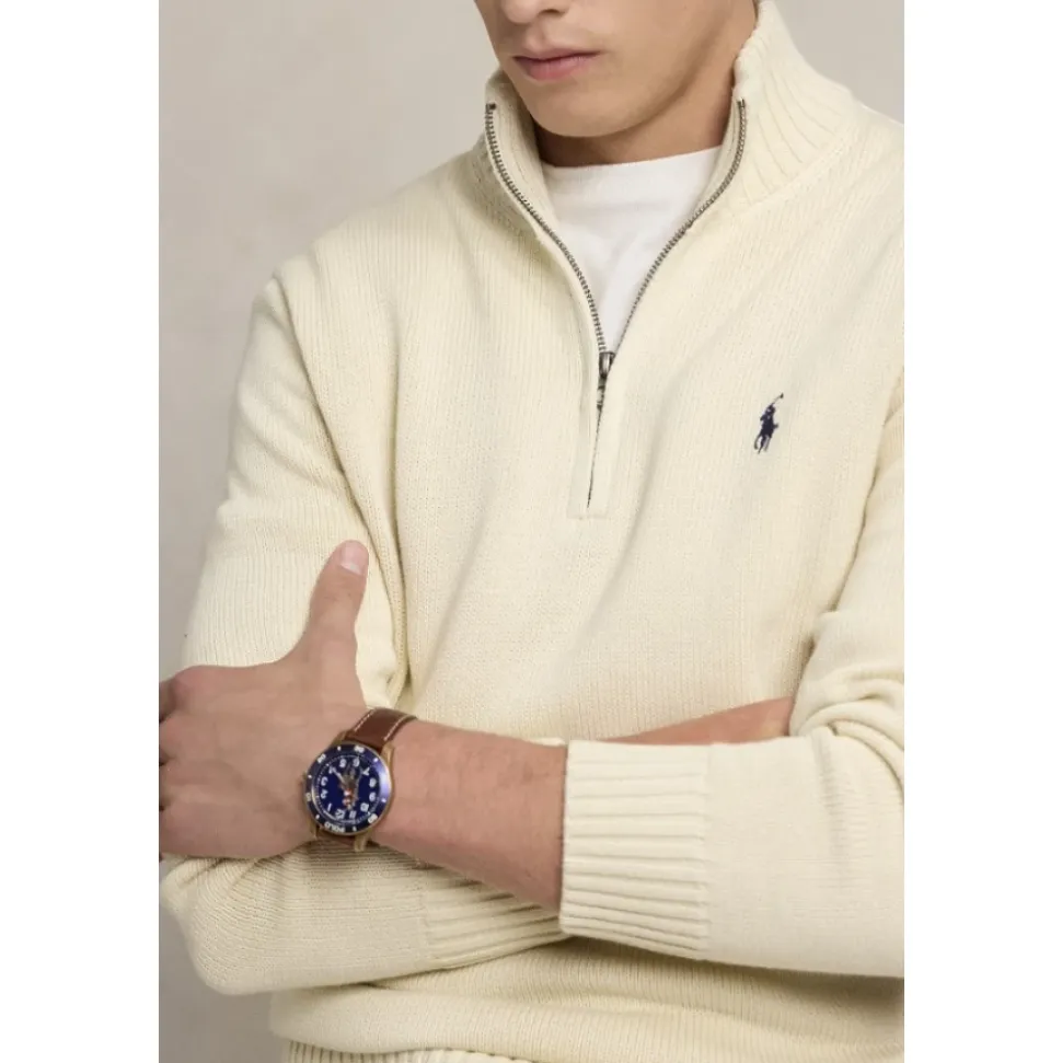 Bomulls Quarter-Zip Genser