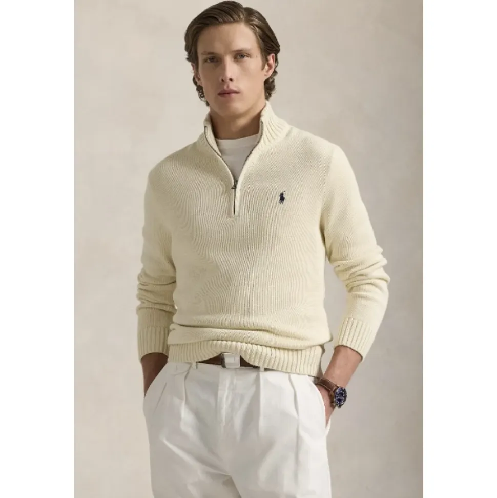 Bomulls Quarter-Zip Genser