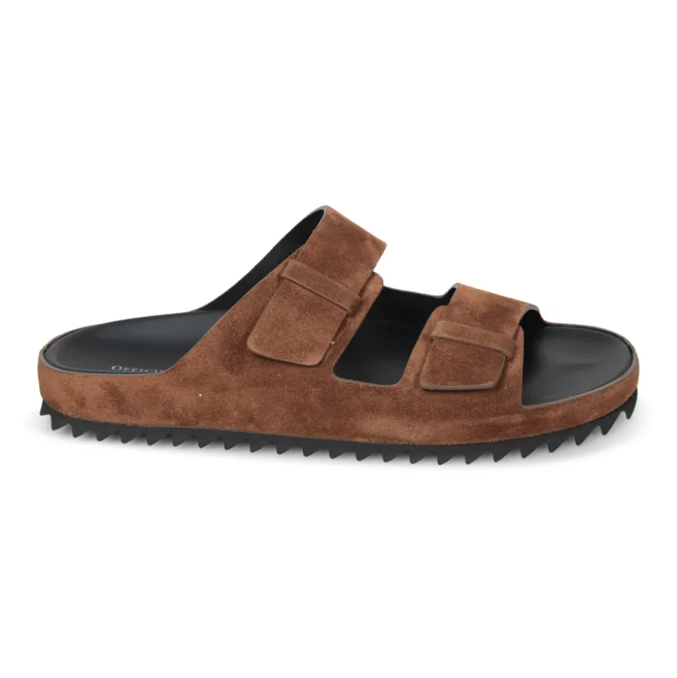 Brune Sandaler med Dobbelte Spenner