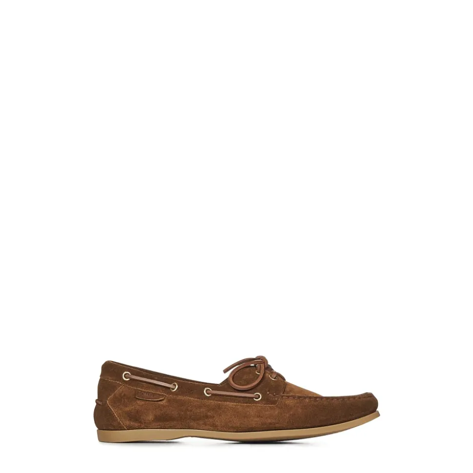 Brune Semsket Loafersko