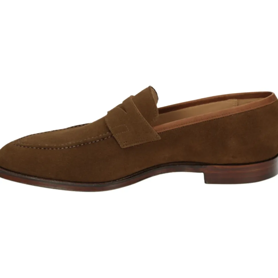 Brun Semskede Slip-On Sko