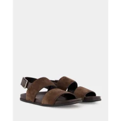 Brun Semsket Fussbett Sandaler