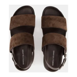 Brun Semsket Fussbett Sandaler