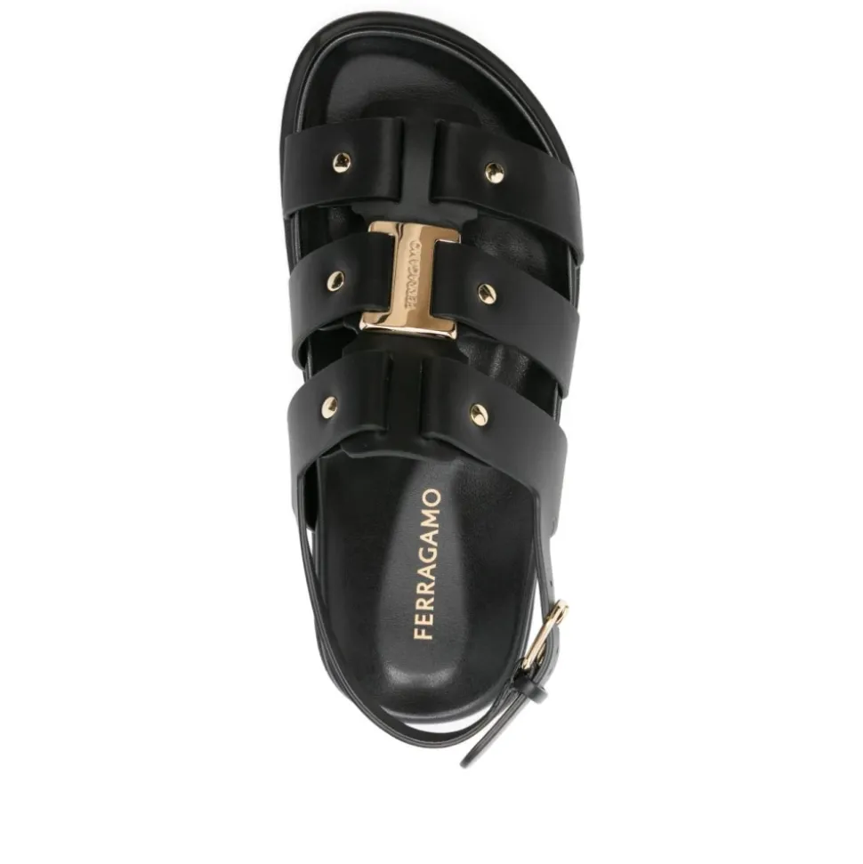 Buckle Strappy Sandal