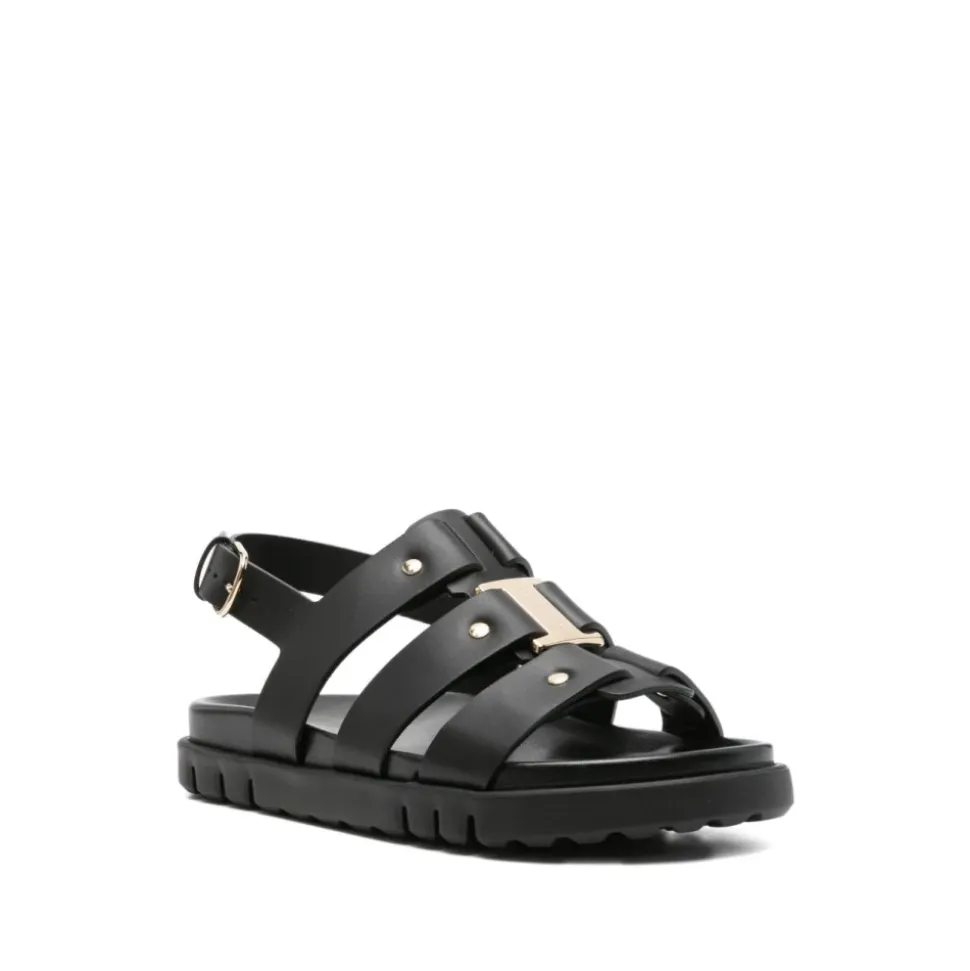 Buckle Strappy Sandal