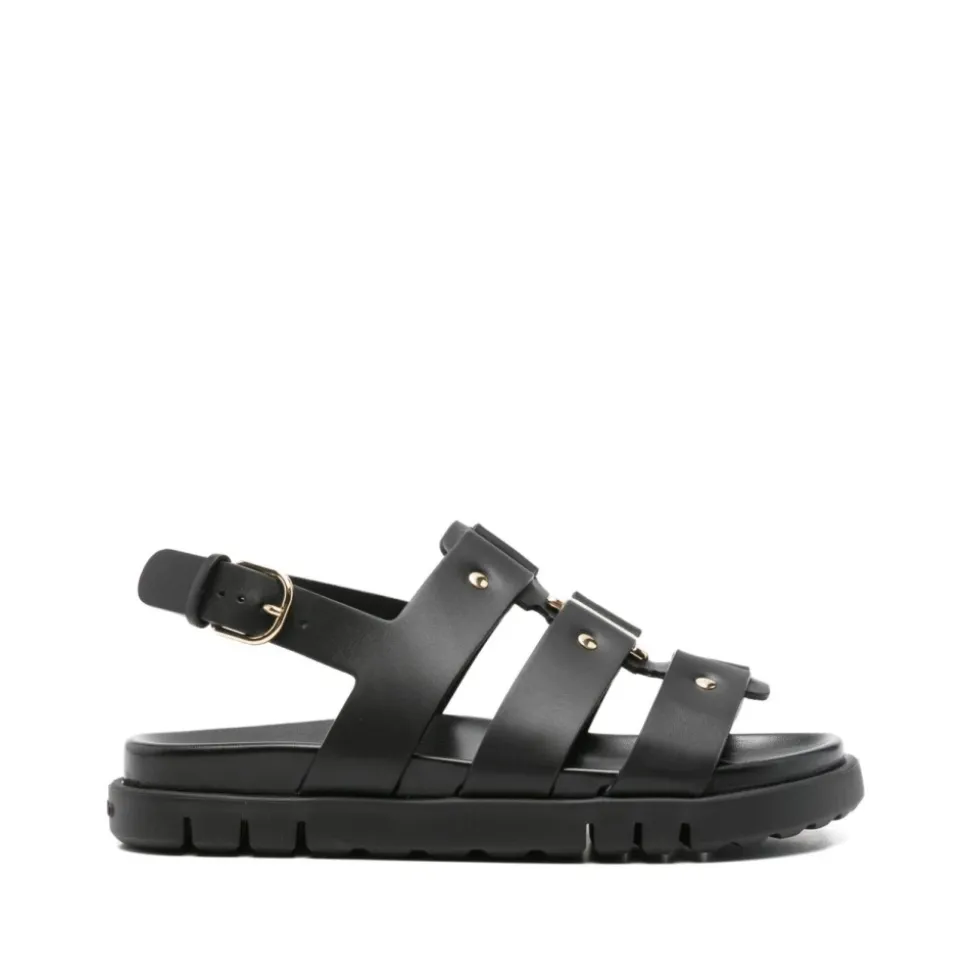 Buckle Strappy Sandal