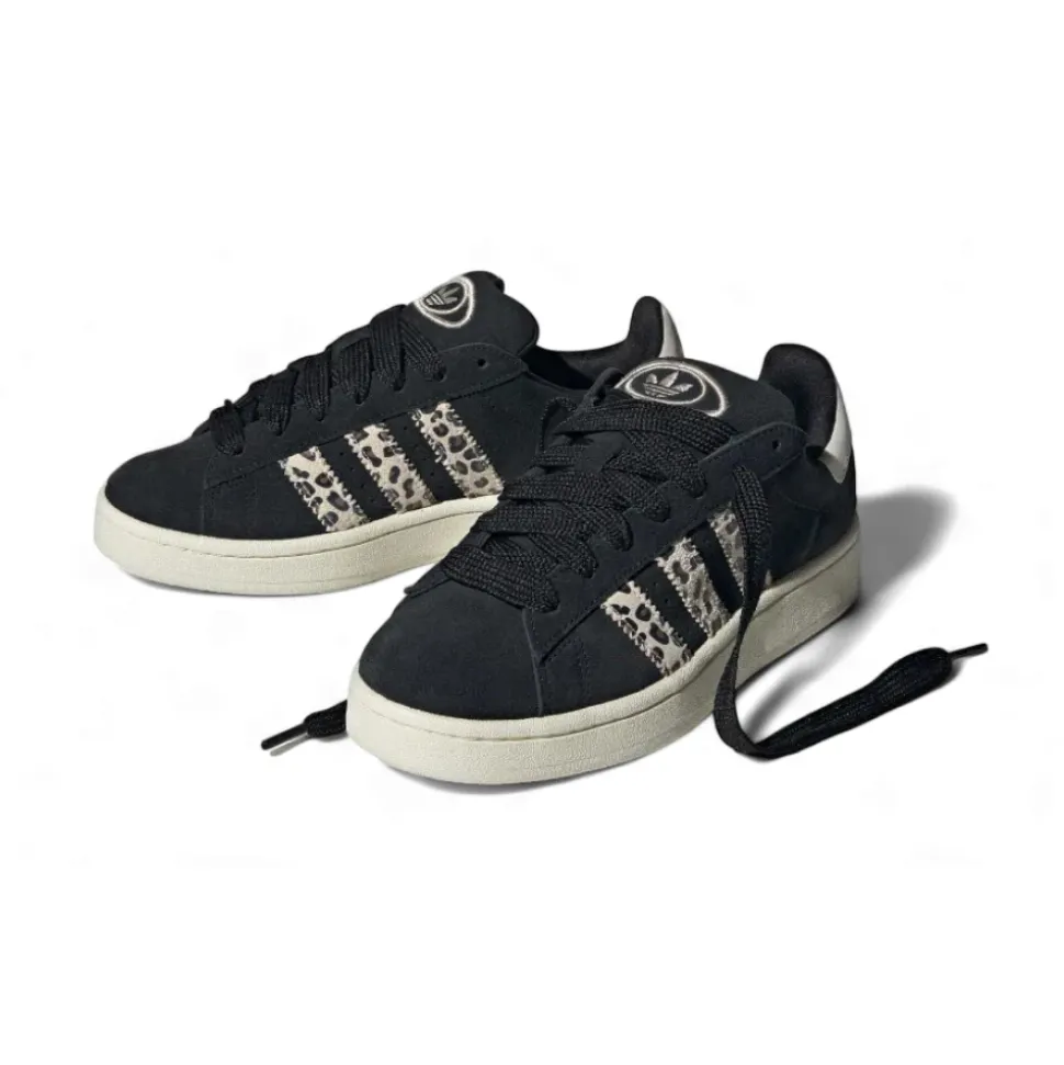 Campus 00s Black Leopard Sneakers