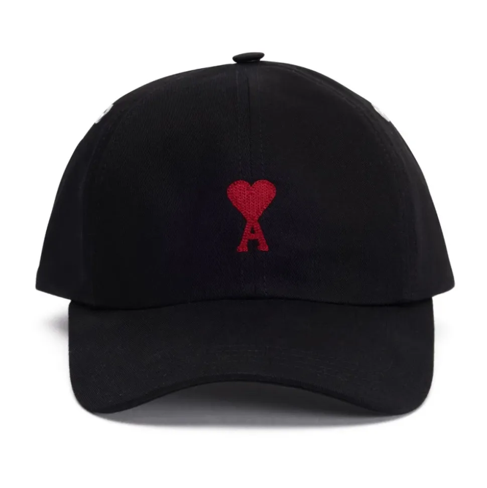 Caps i gabardin av bomull med ferskenhud-look
