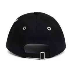 Caps i gabardin av bomull med ferskenhud-look