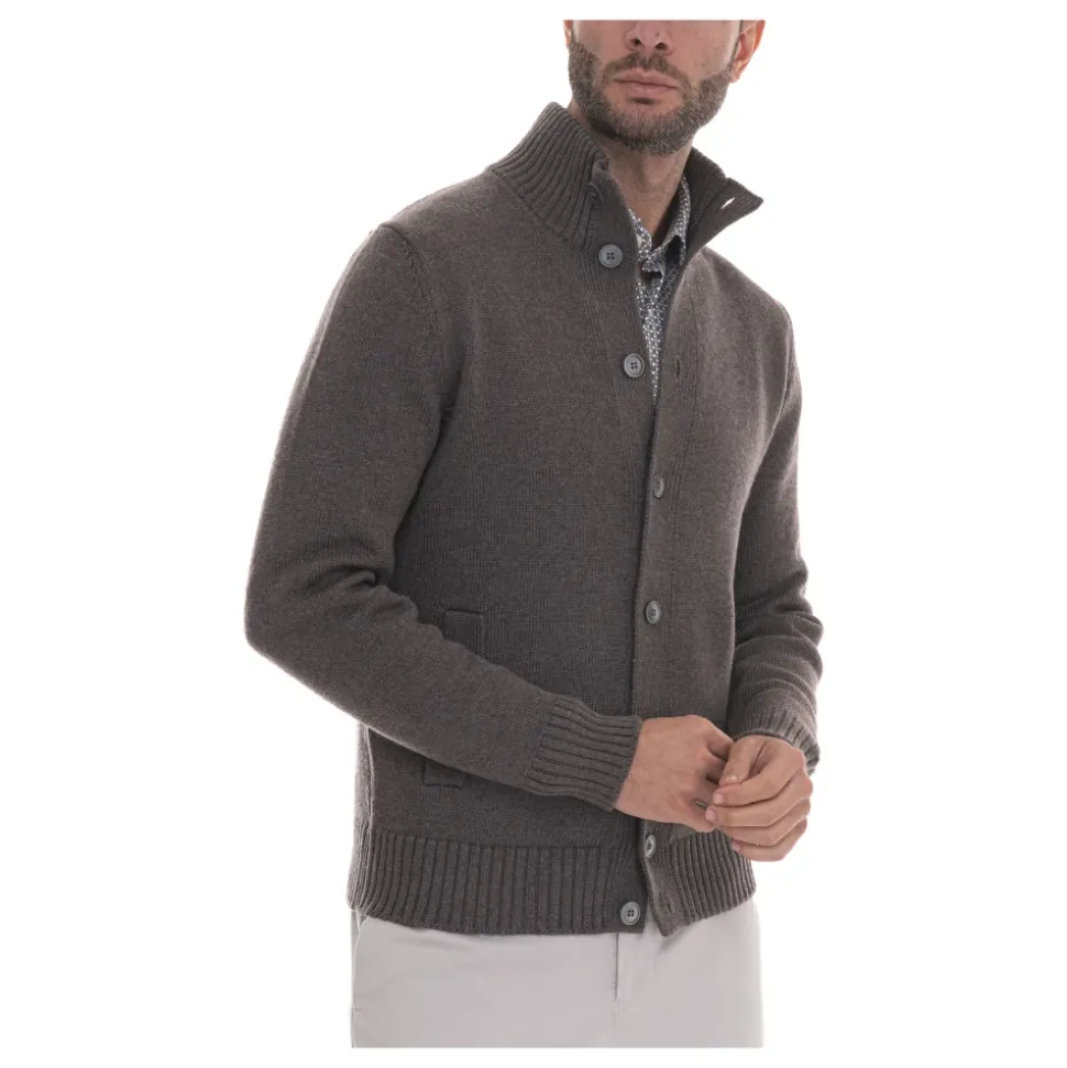 Cardigan med knapper