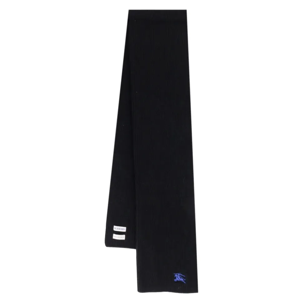 Cashmere Ribbest Skjerf