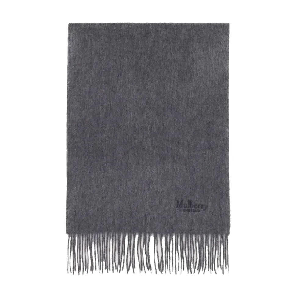 Cashmere Skjerf, Grå Melange