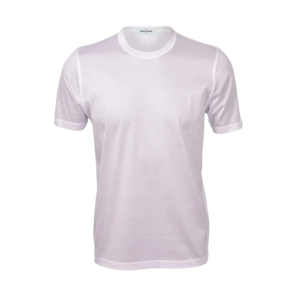 Casual Bomull T-skjorte