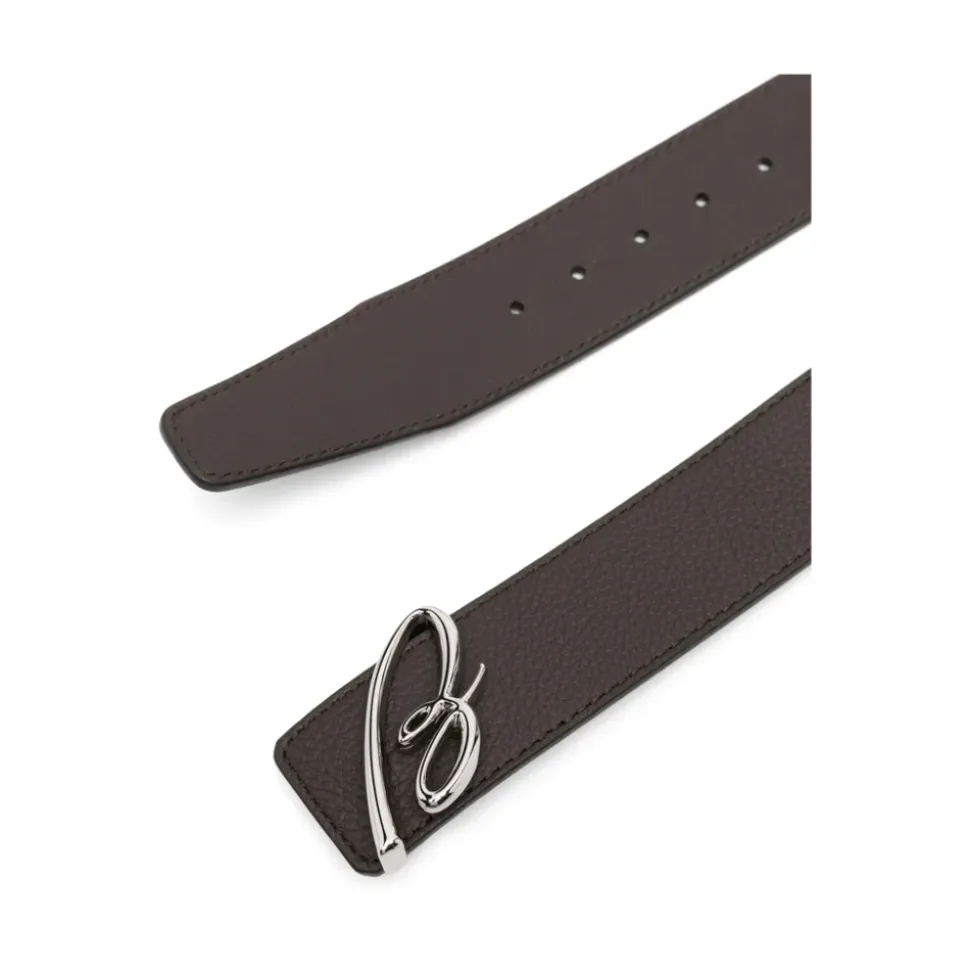 Cedar Brown Pin Fastening Belt