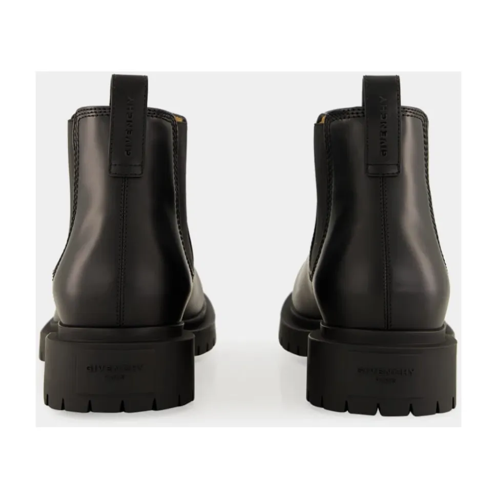 Chelsea Boots i lær