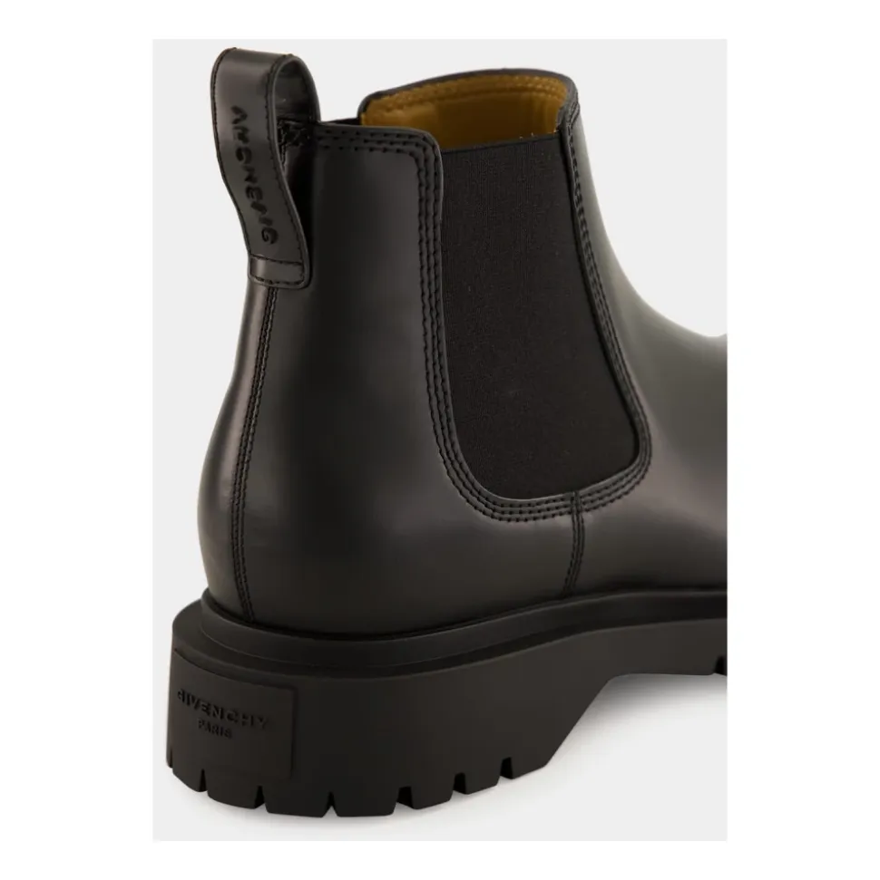 Chelsea Boots i lær